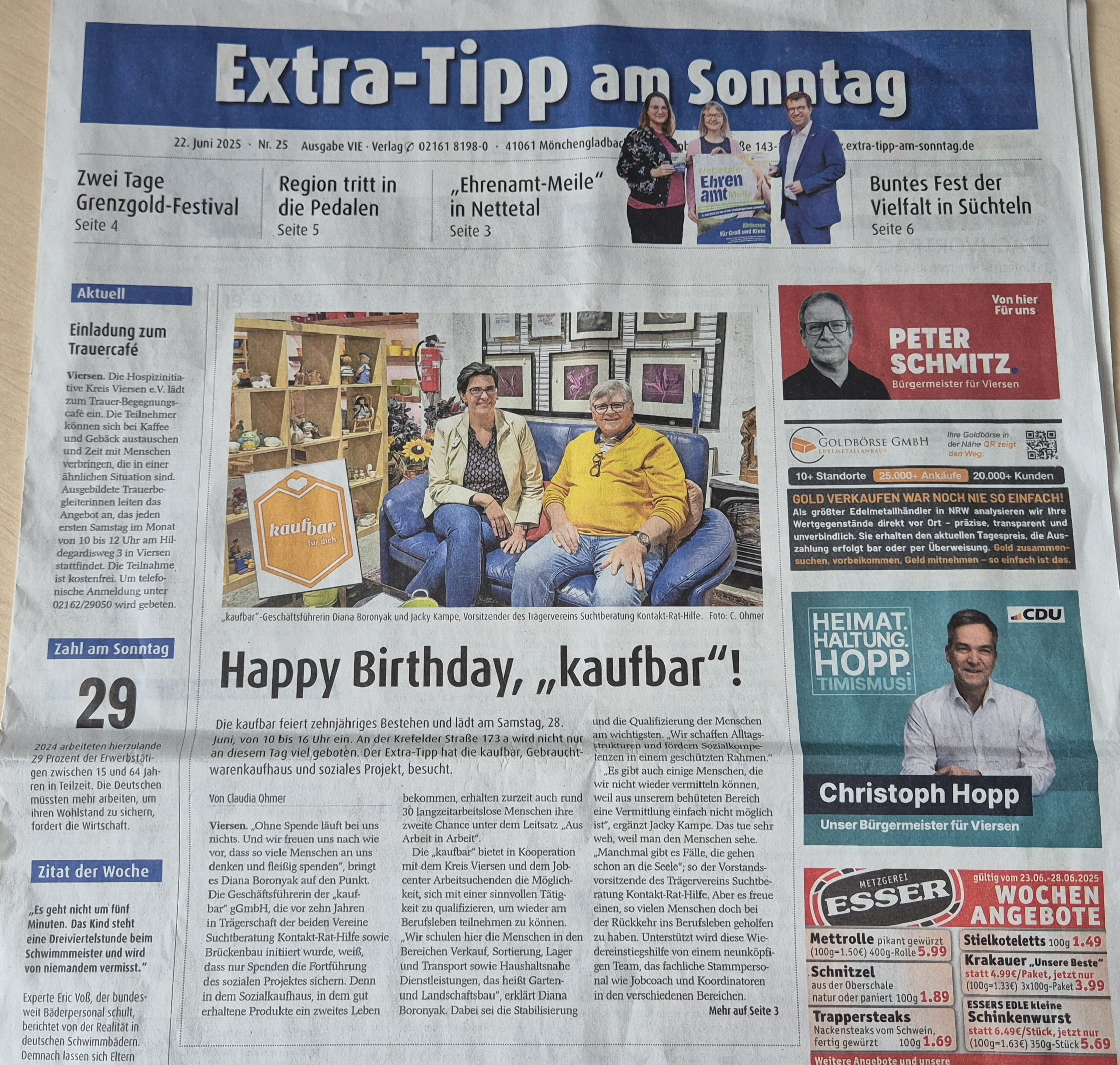 Fehlerteufel im Extra-Tipp-Artikel