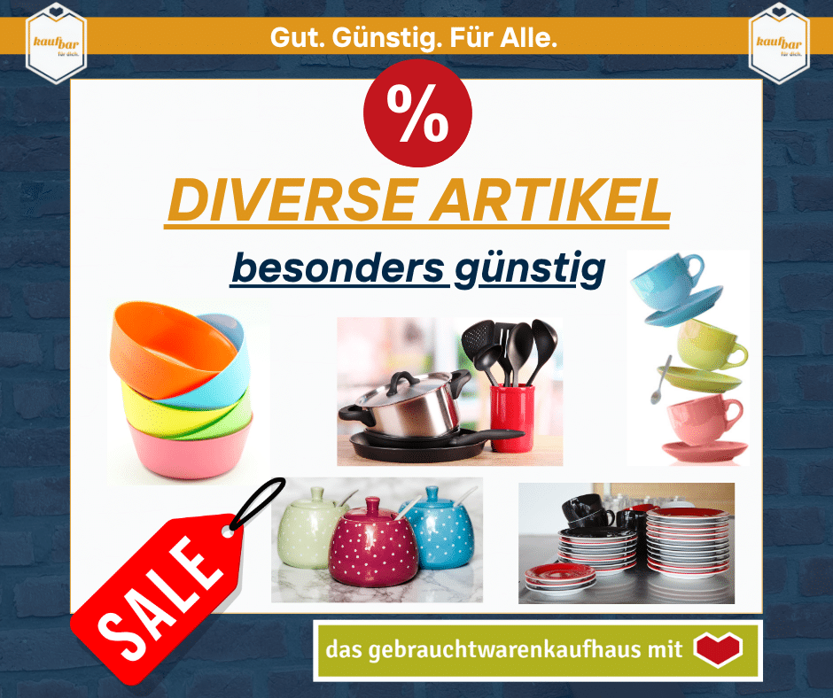 Diverse Artikel stark reduziert