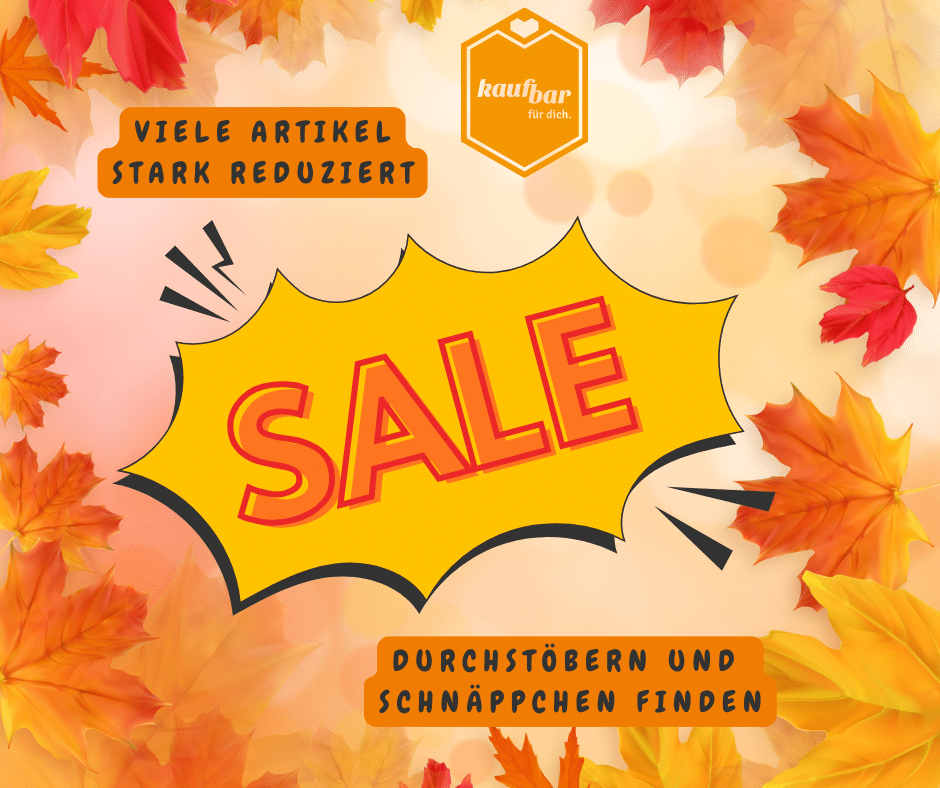 Herbst-Sale - viele Artikel reduziert