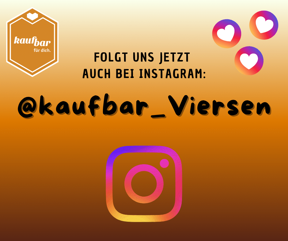 kaufbar jetzt auch bei Instagram: @kaufbar_viersen